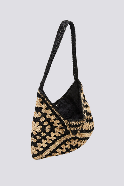Gigi | Patchwork - Woven Bag