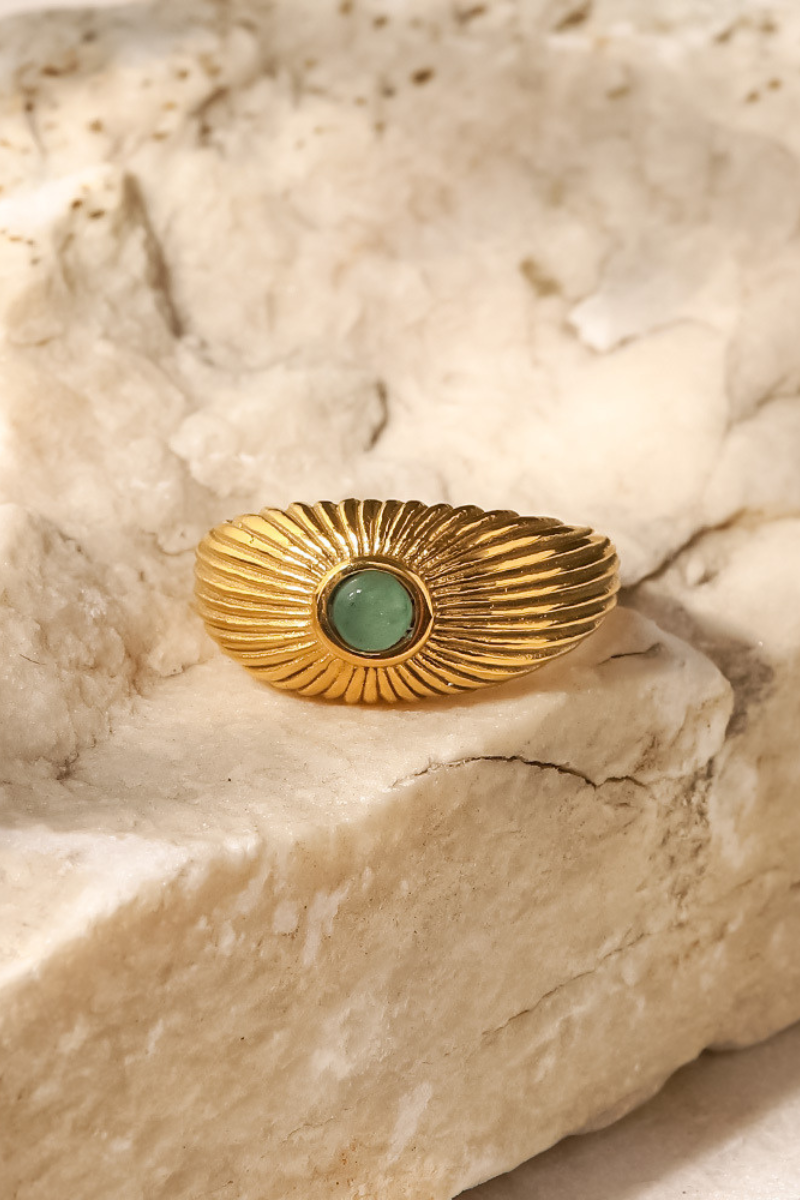 Essentials Loft™ | Gwendoline Inlaid Stone Ring