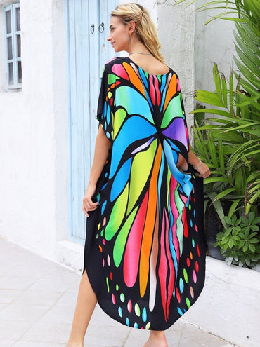 Island Oasis Bamboo Wrap Dress