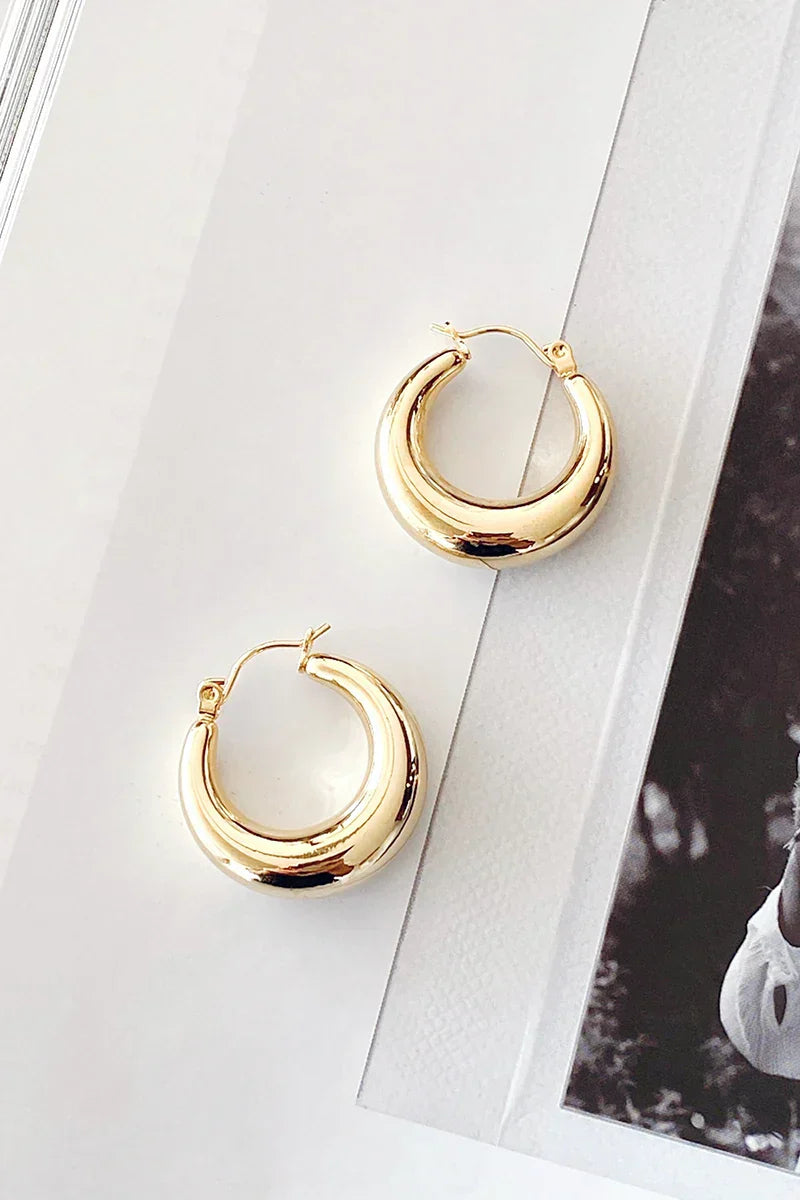 Essentials Loft™ | Essential Hoop Earrings - Gold