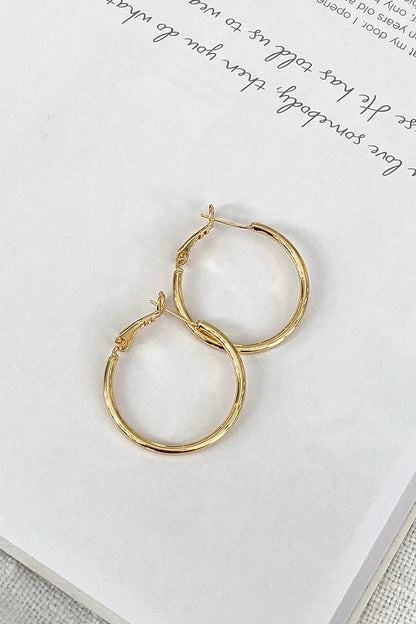 Essentials Loft™ | Leni Hoops - Gold
