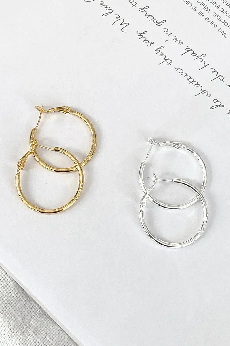 Essentials Loft™ | Leni Hoops - Gold