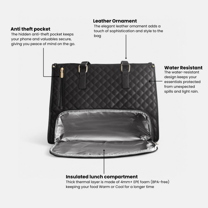 Essentials Loft™ Classic Lunch Tote Bag + Matching Wallet