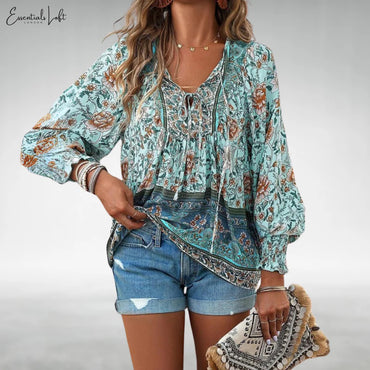 KIRSTEN | BOHO FLORAL TOP
