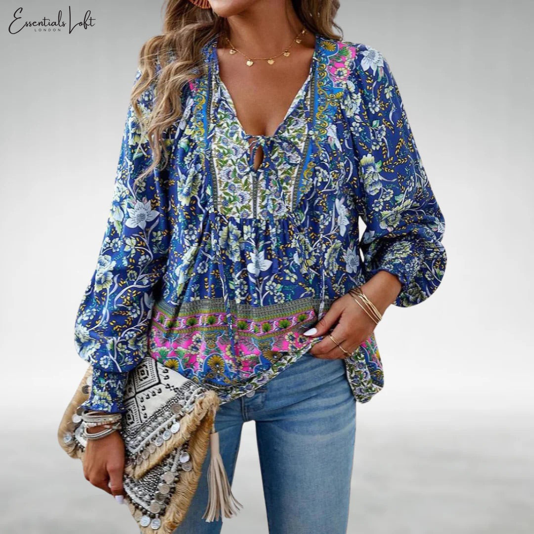 KIRSTEN | BOHO FLORAL TOP
