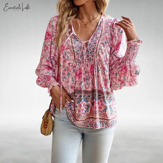 KIRSTEN | BOHO FLORAL TOP