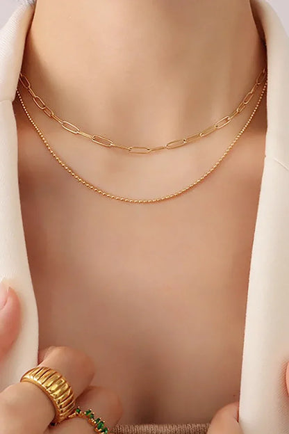 Essentials Loft™ | Dani Chain Necklace Set - Gold