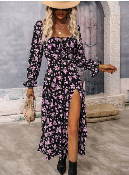 Bianca | Romantic Floral Midi Dress