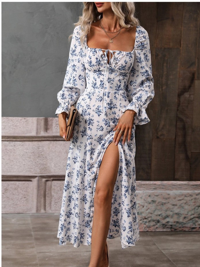 Bianca | Romantic Floral Midi Dress