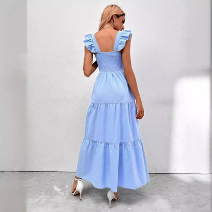 CJ – Smocked Tiered Maxi Dress