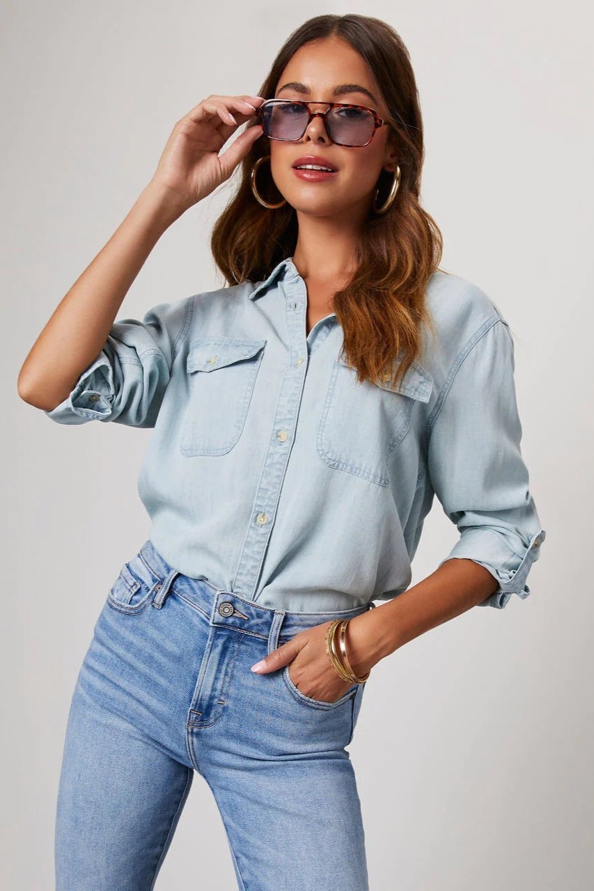 Essentials Loft™ | Ashley Denim Shirt