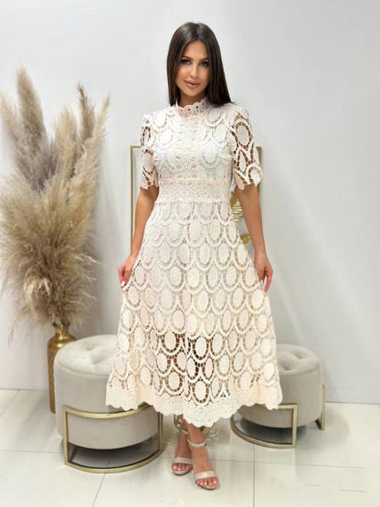Emma – Lace Detail Maxi Dress
