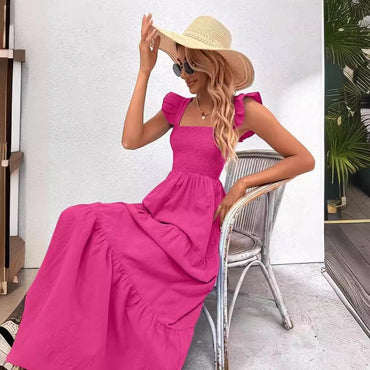 CJ – Smocked Tiered Maxi Dress