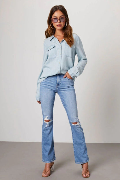 Essentials Loft™ | Ashley Denim Shirt