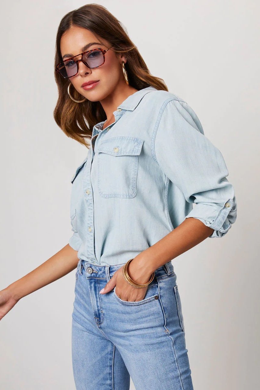 Essentials Loft™ | Ashley Denim Shirt