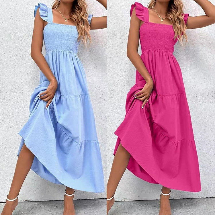 CJ – Smocked Tiered Maxi Dress