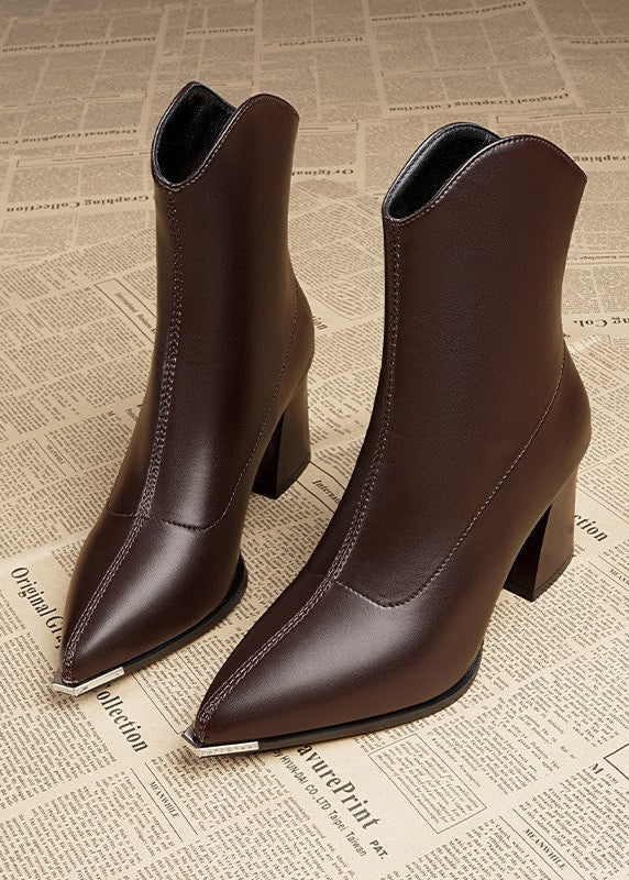 Maya | Pointed Toe Ankle Boots