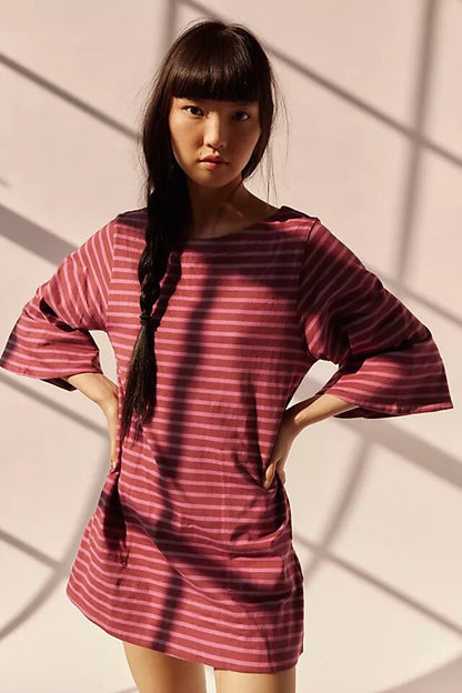 Essentials Loft™ | Contrast Striped T-Shirt