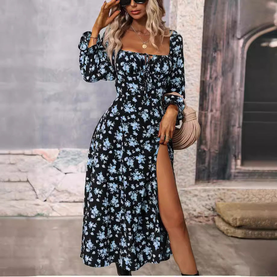 Bianca | Romantic Floral Midi Dress