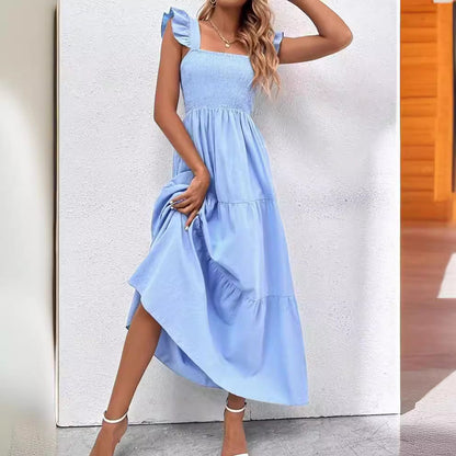 CJ – Smocked Tiered Maxi Dress