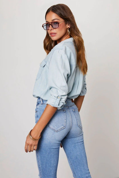 Essentials Loft™ | Ashley Denim Shirt