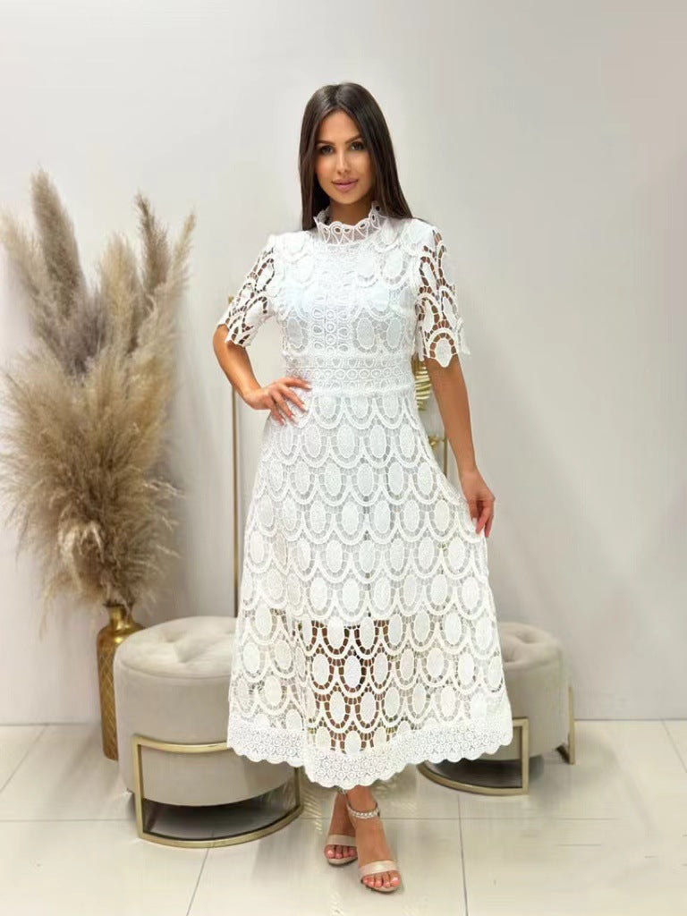 Emma – Lace Detail Maxi Dress