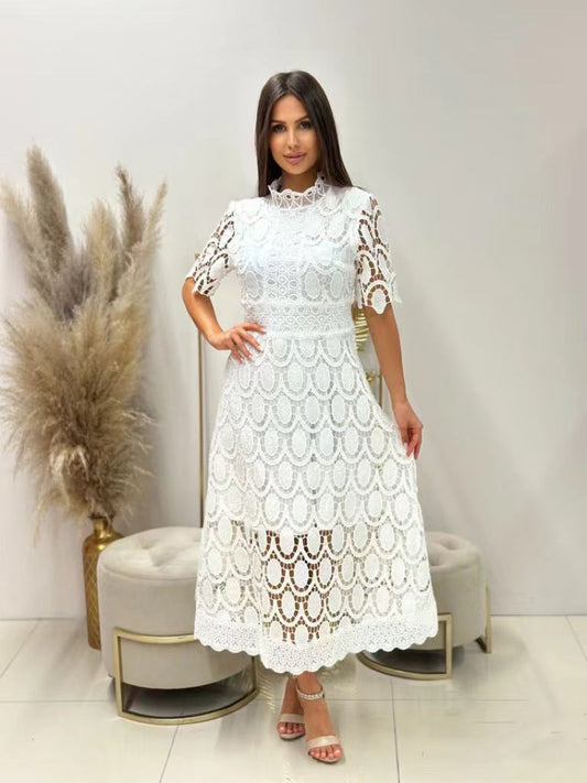 Emma – Lace Detail Maxi Dress