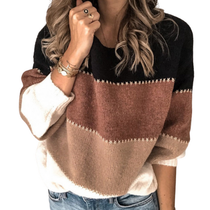 Erika - Comfy Striped Jumper