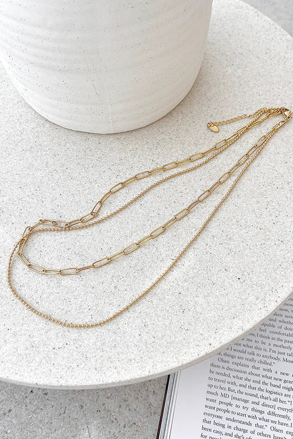 Essentials Loft™ | Dani Chain Necklace Set - Gold