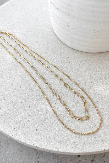 Essentials Loft™ | Dani Chain Necklace Set - Gold
