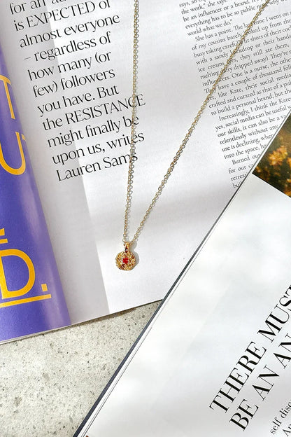 Essentials Loft™ | January Birthstone Necklace - Garnet
