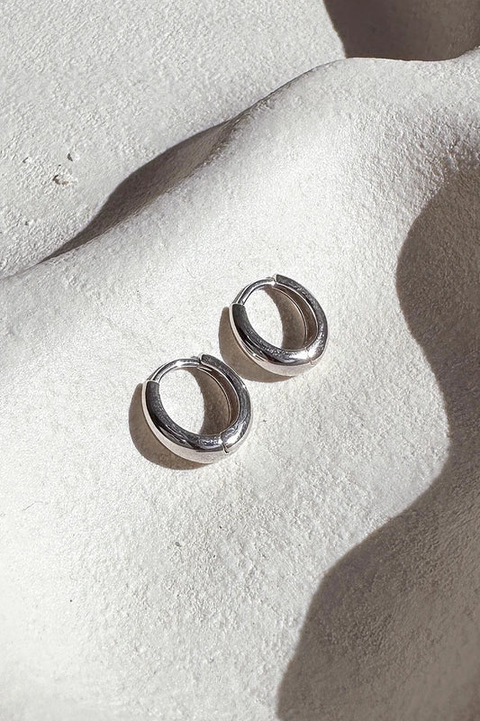 Essentials Loft™ | Island Glow Hoop Earrings - Sterling Silver