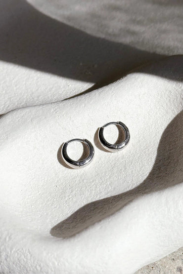 Essentials Loft™ | Island Glow Hoop Earrings - Sterling Silver