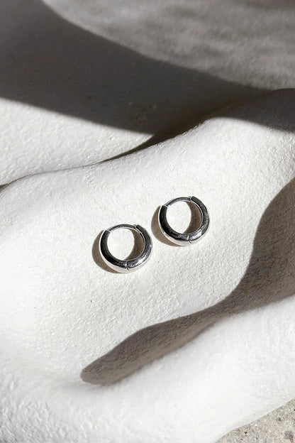 Essentials Loft™ | Island Glow Hoop Earrings - Sterling Silver