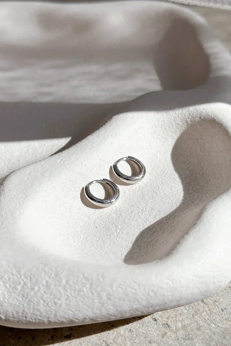 Essentials Loft™ | Island Glow Hoop Earrings - Sterling Silver