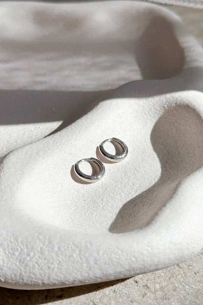Essentials Loft™ | Island Glow Hoop Earrings - Sterling Silver