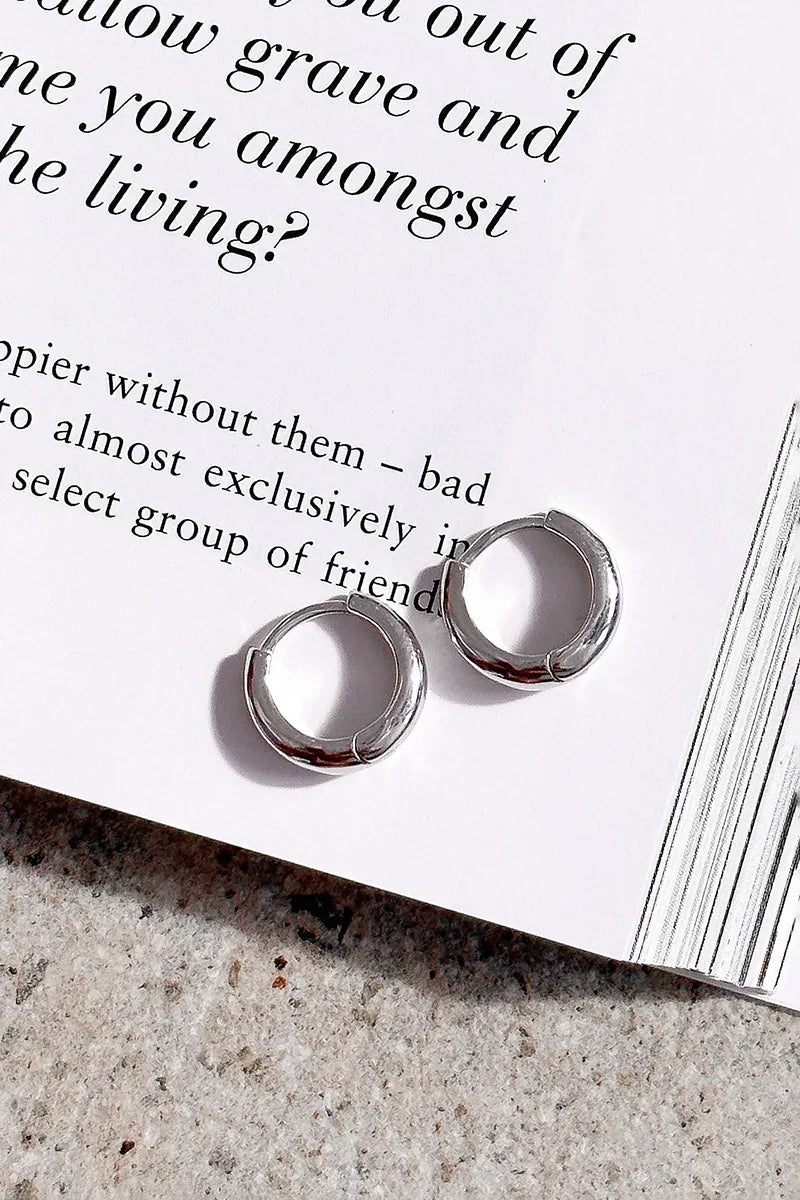 Essentials Loft™ | Island Glow Hoop Earrings - Sterling Silver