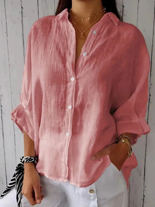 Darcie – Casual Tie-Back Shirt