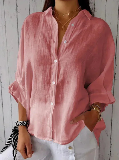 Darcie – Casual Tie-Back Shirt