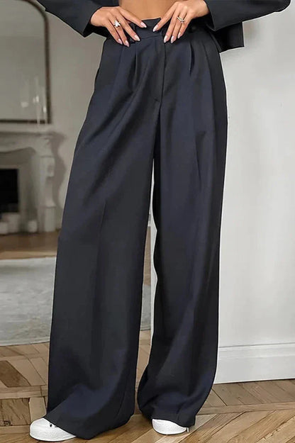 Jenny | Solid Office Pants Set