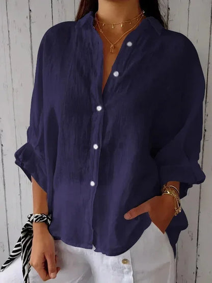 Darcie – Casual Tie-Back Shirt