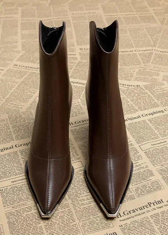 Maya | Pointed Toe Ankle Boots
