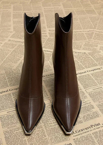 Maya | Pointed Toe Ankle Boots