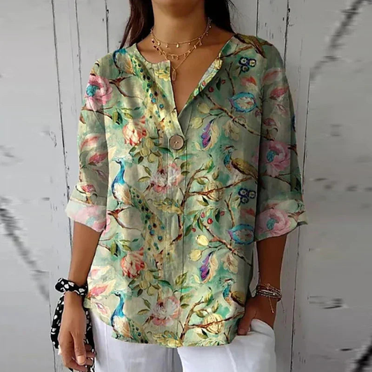 Luna | Floral Charm Blouse