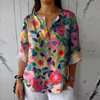 Luna | Floral Charm Blouse