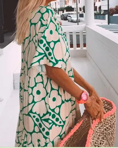 Lillie | Floral Print Maxi Dress