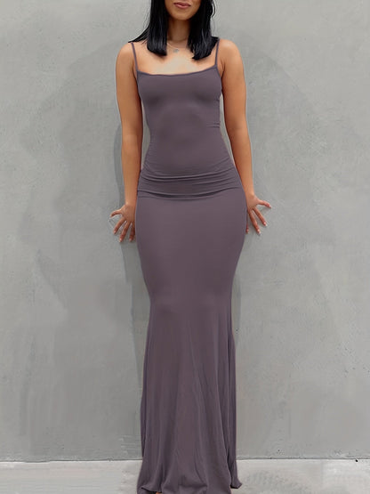 Allie – Sleek Bodycon Maxi Dress