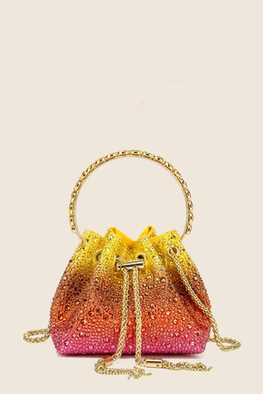 Essentials Loft™ | Carlin Diamente Loop Handle Bucket Bag