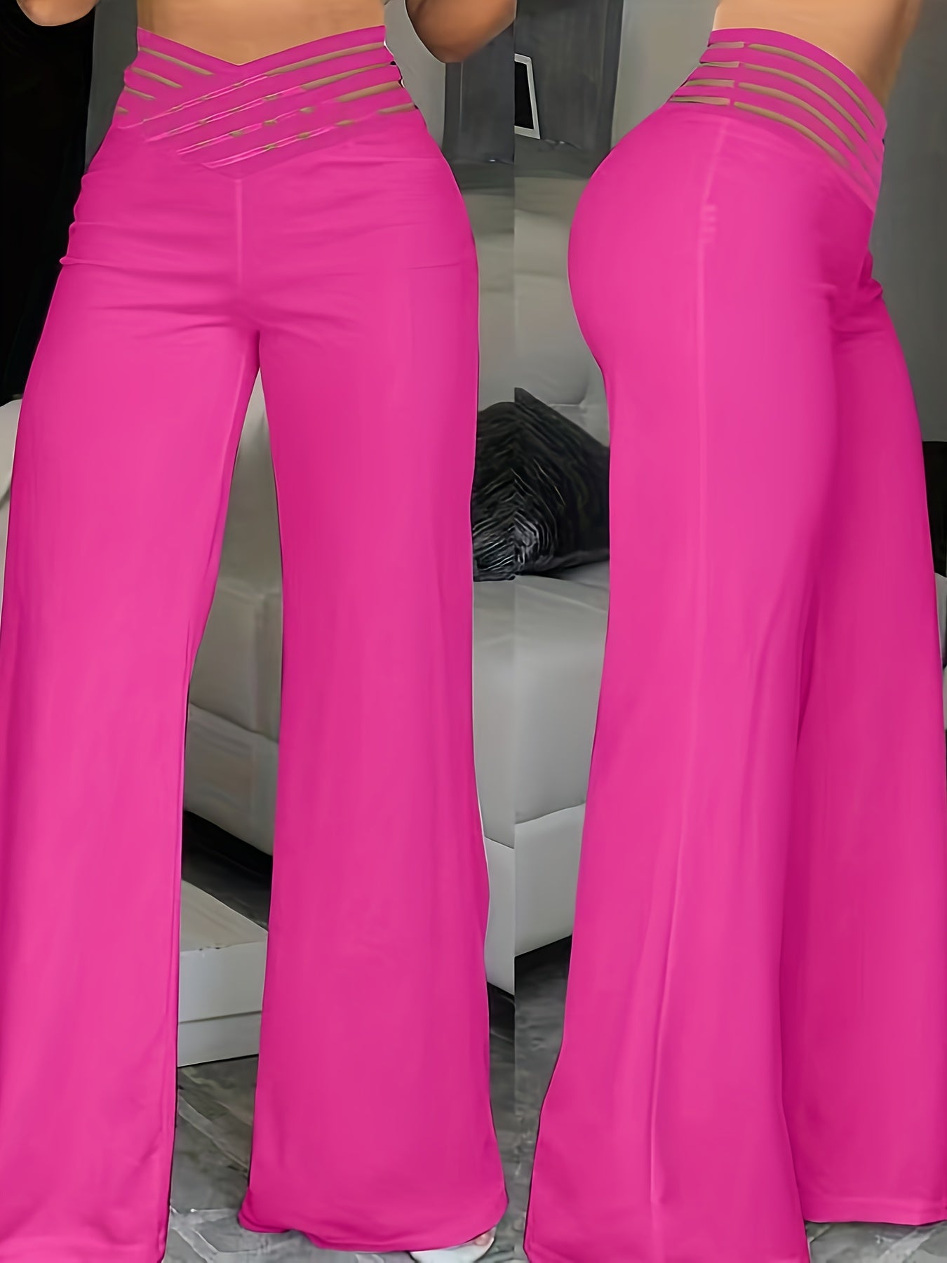 Viora - Breathable High-Waist Pants