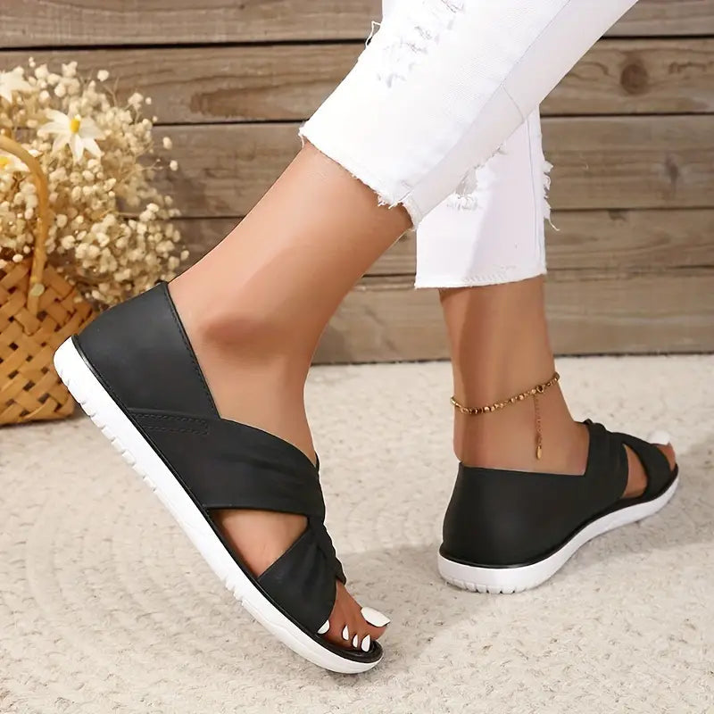 LENA | COMFORT SLIDE SANDALS